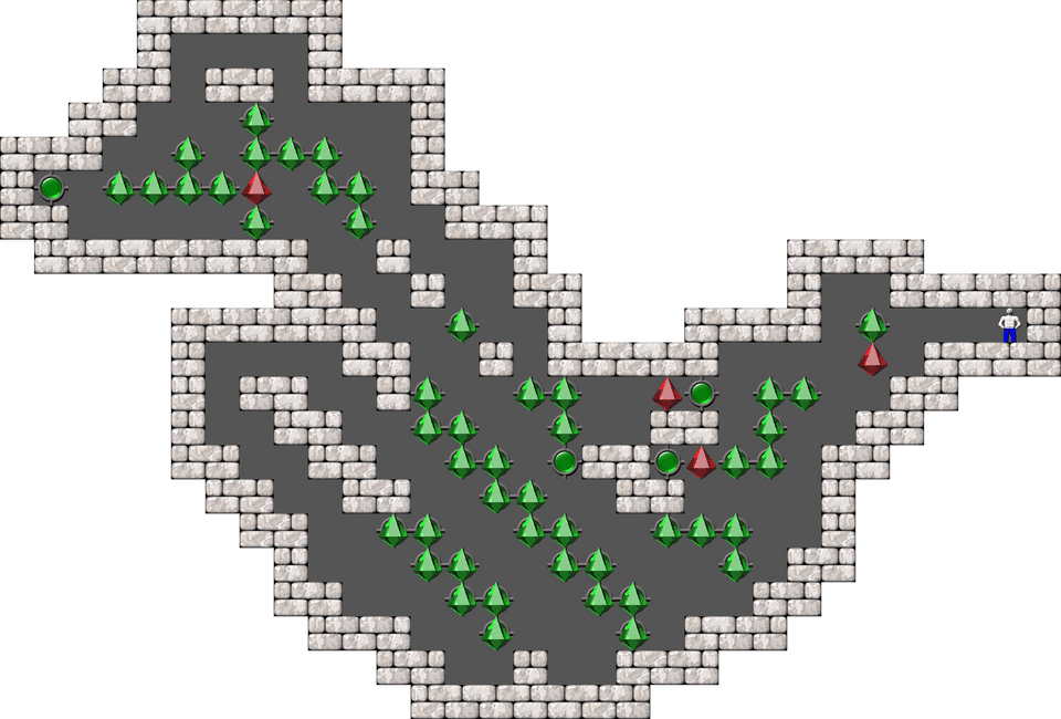 Sokoban Mass Remodel level 879